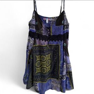 Urban Outfitters Multicolor Patchwork Dress